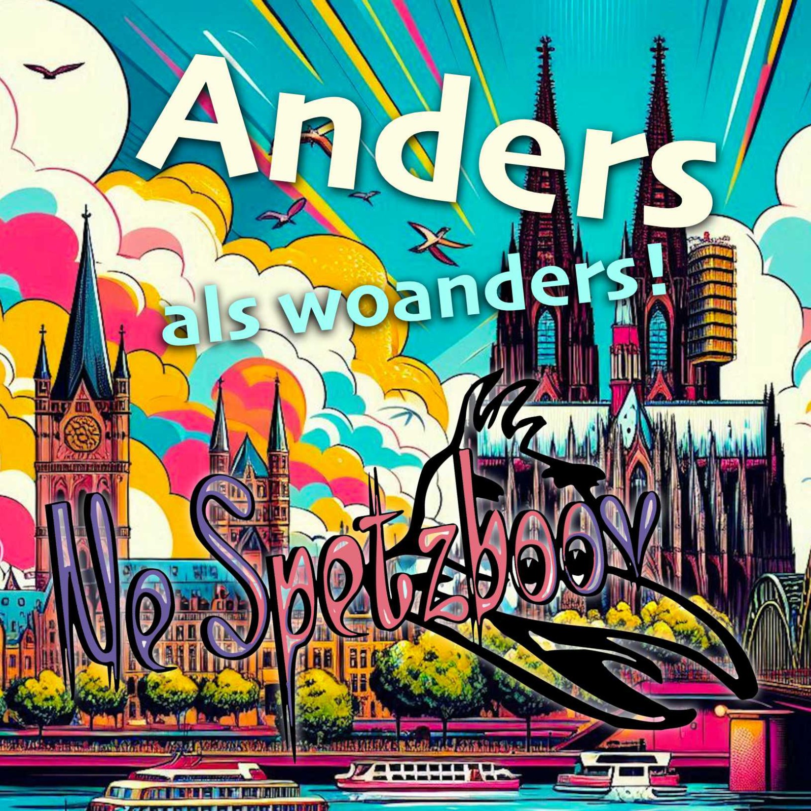 CD-Cover „Anders als woanders!" von Ne Spetzboov