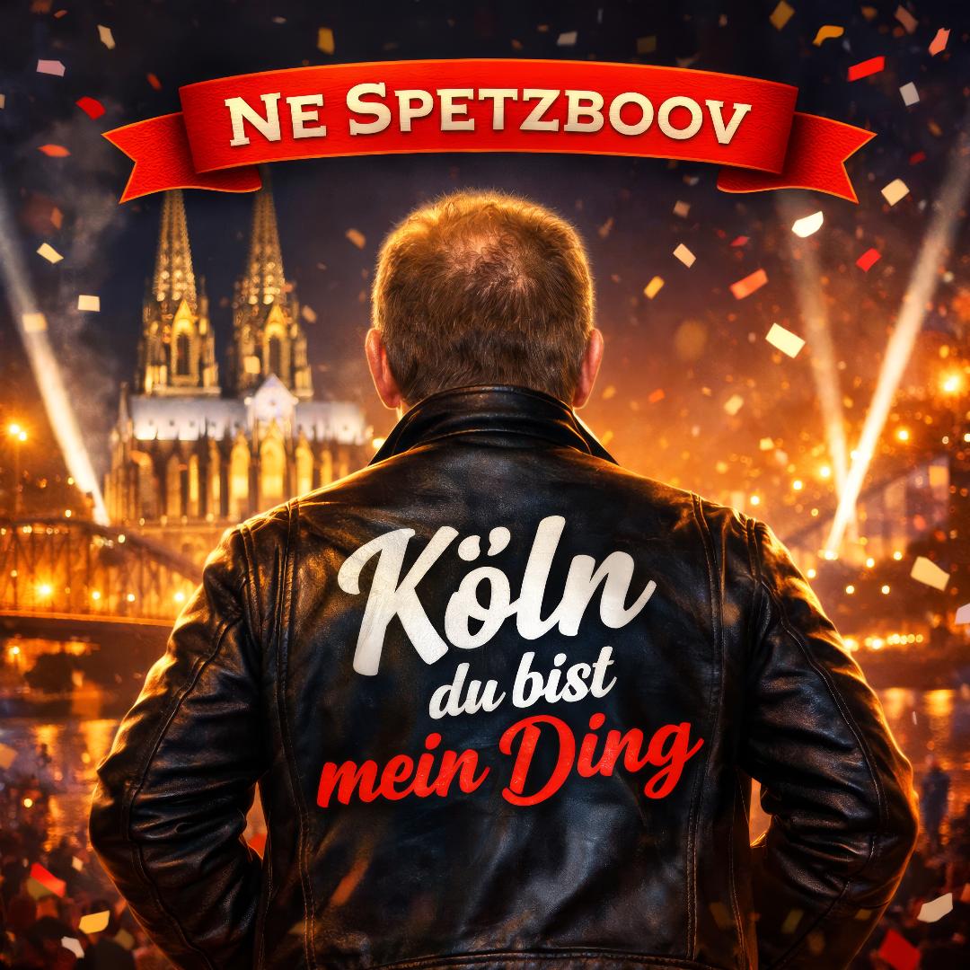 CD-Cover „Köln du bist mein Ding" von Ne Spetzboov