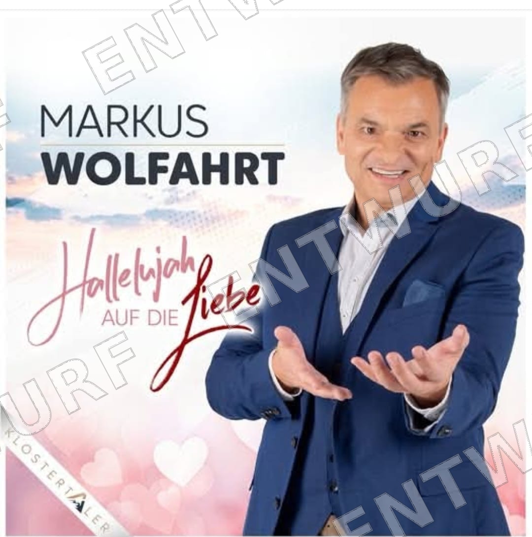 CD-Motiv „Hallelujah auf die Liebe" von Markus Wolfahrt